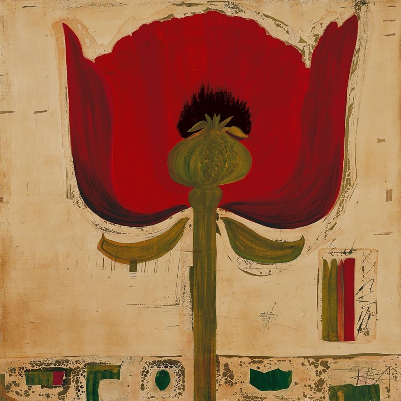 Blutenanatomie: Mohnblumen by Rose Richter-Armgart - Item # VARPDXIG694